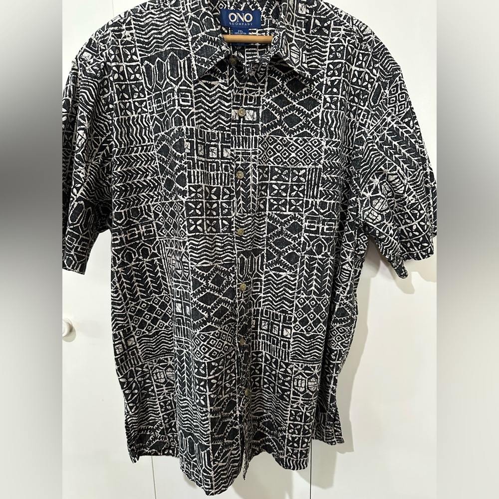 Ono & Company Cotton Camp Shirt - 2XL